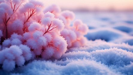 First Frost on Field Plants – Winter Texture for Seasonal Nature Photography or Cozy Agricultural Visuals - Kulkann75