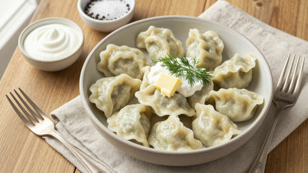 Клецки со сметаной и маслом — традиционное лакомство - Vvicca
