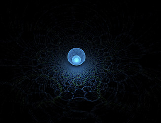Абстрактное яркое фрактальное произведение искусства, изображающее пламя - nikitabuida