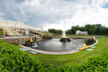 Фонтаны Большого Каскада в Петергофе - gumbao