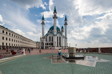 Мечеть Кул-Шариф — одна из крупнейших мечетей в России - gumbao