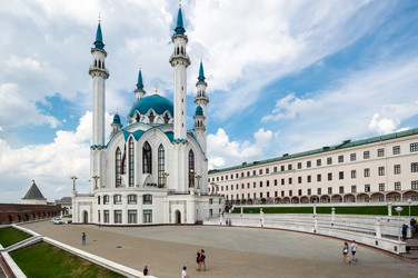 Мечеть Кул-Шариф — одна из крупнейших мечетей в России - gumbao