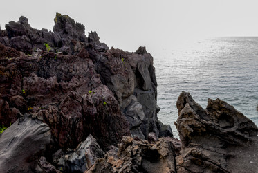 Лавовое плато Янкито. о. Итуруп.Yankito lava plateau. Iturup Island. (Сахалин. Sakhalin. (marka) - marka