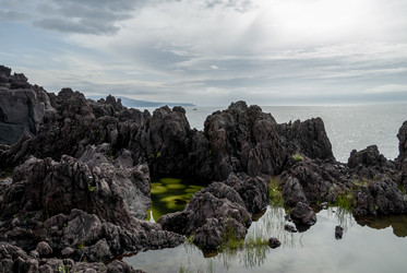 Лавовое плато Янкито. о. Итуруп.Yankito lava plateau. Iturup Island. (Сахалин. Sakhalin. (marka) - marka
