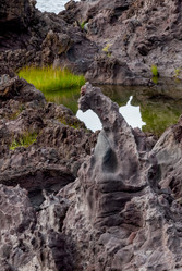 Лавовое плато Янкито. о. Итуруп.Yankito lava plateau. Iturup Island. (Сахалин. Sakhalin. (marka) - marka