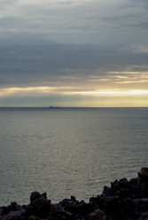 Вид на Курильский залив с плато Янкито. о. Итуруп.. Iturup Island. (Сахалин. Sakhalin. (marka) - marka