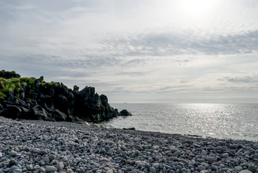 Вид на Курильский залив с плато Янкито. о. Итуруп.. Iturup Island. (Сахалин. Sakhalin. (marka) - marka