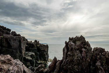 Лавовое плато Янкито. о. Итуруп.Yankito lava plateau. Iturup Island. (Сахалин. Sakhalin. (marka) - marka