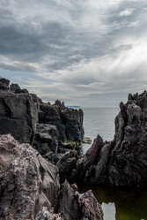 Лавовое плато Янкито. о. Итуруп.Yankito lava plateau. Iturup Island. (Сахалин. Sakhalin. (marka) - marka