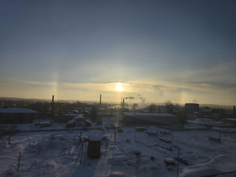 Солнечное гало в Подмосковном городе - Lumur_09