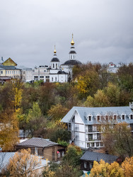 Вид на панораму города Владимира и княжеский храм - KirillK