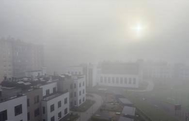 Солнце, пробивающееся сквозь туман - Bukaa9