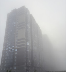 Дома теряются в тумане - Bukaa9