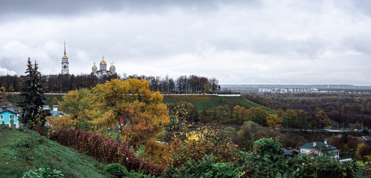 Вид на палаты и Свято-Успенский кафедральный собор города Владимира - KirillK