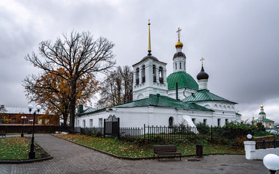 Вид на панораму города Владимира с Никольской церковью - KirillK