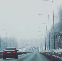 Зимняя дорога в Самаре - Paller