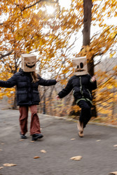 Дети в лесу Halloween - KalinkaPhoto
