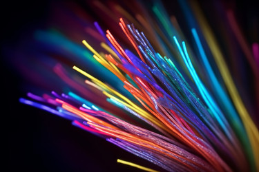 Оптический кабельный интернет. Волоконная система. Генерировать искусственный интеллект - yliv
