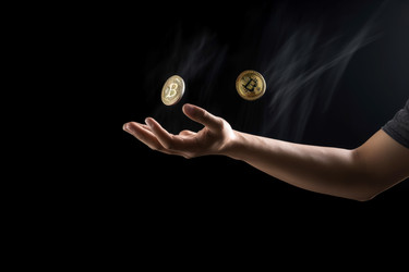 Биткоин в руках. Добыча денег. Генерировать искусственный интеллект - yliv