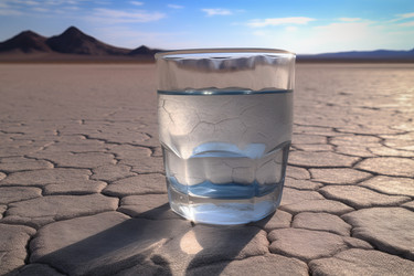 Стакан холодной воды в пустыне. Генерировать искусственный интеллект - yliv