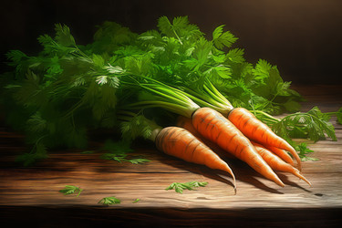 Морковь с петрушкой. Генерировать искусственный интеллект - yliv