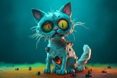 Зомби кот. Создать ИИ - yliv