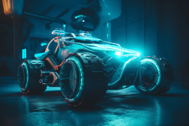 Футуристический автомобиль. Создайте искусственный интеллект - yliv