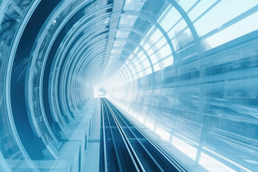 Железнодорожный туннель. Генерировать искусственный интеллект - yliv