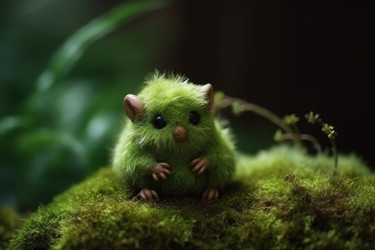 Милый маленький лесной пушистик. Генерировать искусственный интеллект - yliv