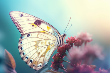 Цветок-бабочка. Весной природа красоты. Создать ИИ - yliv