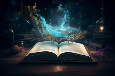 Открой волшебную книгу. Генерировать искусственный интеллект - yliv