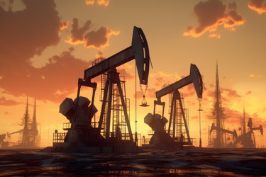 Нефтяной насос добывал нефть. Генерировать искусственный интеллект - yliv