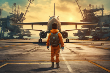 Пилот самолета. Авиационный реактивный самолет sky. Создание искусственного интеллекта - yliv