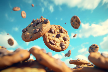 Печенье с шоколадной крошкой. Генерировать искусственный интеллект - yliv