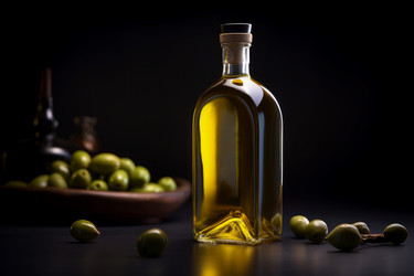 Бутылка оливкового масла Девы. Создать ИИ - yliv