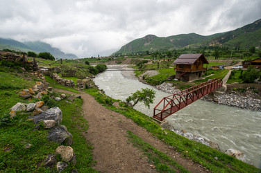 Село верхняя балкария в горах кавказа в россии - gumbao