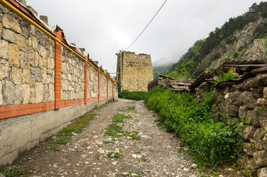 Улица села Дзивгис - gumbao