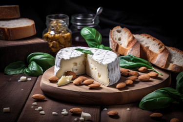 Сыр Бри. Готовьте свежие продукты. Генерировать искусственный интеллект - yliv