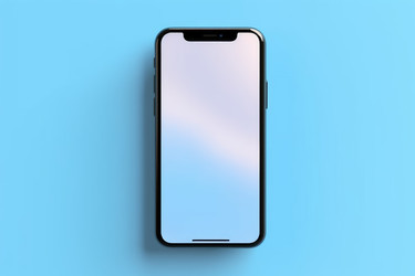 Макет мобильного экрана смартфона. Рука спереди. Генерировать искусственный интеллект - yliv