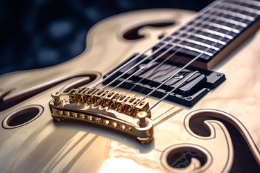 Гитара крупным планом. Генерировать искусственный интеллект - yliv