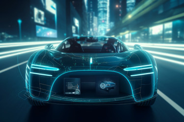 Современный умный автомобиль. Генерировать искусственный интеллект - yliv
