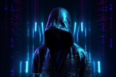 Портрет хакера. Шпионаж за информационными преступлениями. Генерировать искусственный интеллект - yliv