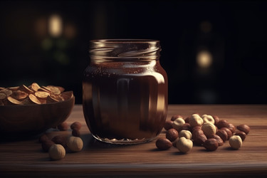 Шоколадный фундук. Вкусный шарик феррерро. Генерировать искусственный интеллект - yliv