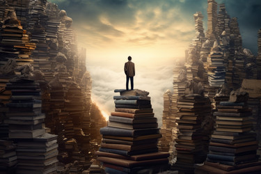 Поэт-человек возле книги. Создать ИИ - yliv