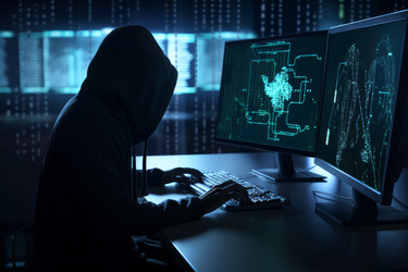 Портрет работы хакера. Генерировать искусственный интеллект - yliv