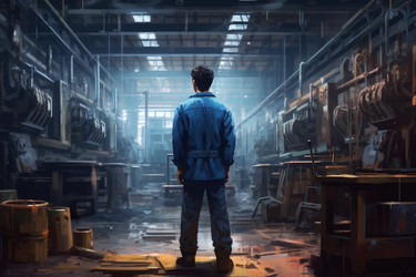Инженер цеха по сборке автомобилей. Генерировать искусственный интеллект - yliv