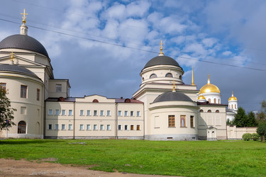 Церковь Успения Пресвятой Богородицы и Собор Александра Невского. Александро-Невский Ново-Тихвинский женский монастырь. Екатеринбург - kostya6969