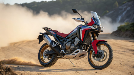 Honda Africa Twin Демонстрирует внедорожные возможности на грунтовой дороге с использованием искусственного интеллекта - RomanZ