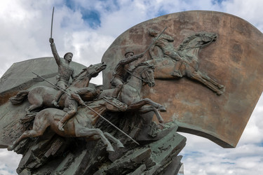 Фрагмент памятника "Героям Первой мировой войны" на Поклонной горе. Москва - kostya6969