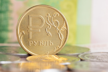 Памятная российская монета номиналом 1 рубль 2014 года, посвященная введению графического знака (символа) рубля («₽») - sergeycanon